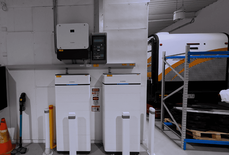 sungrow battery install