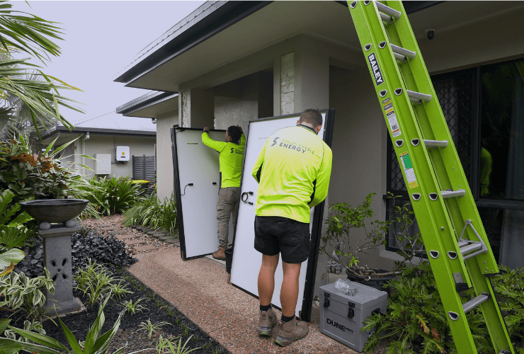 residential solar system install