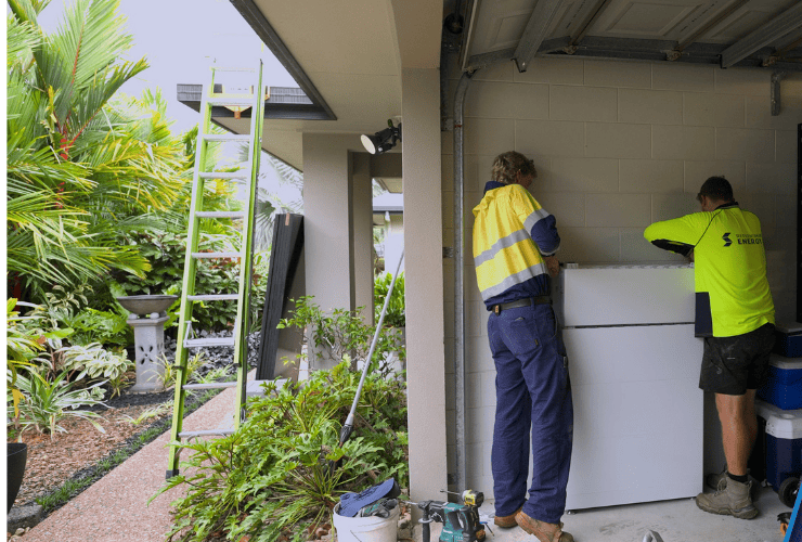 goodwe battery install